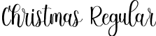 Christmas Regular font - Christmas.ttf