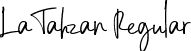 LaTahzan Regular font - Latahzan-ALLvm.ttf