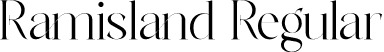 Ramisland Regular font - Ramisland.otf