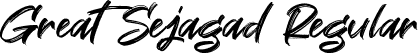 Great Sejagad Regular font - GreatSejagad-JRpMM.ttf