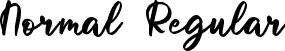 Normal Regular font - Hicktoryna Regular.ttf