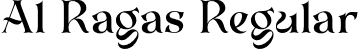 Al Ragas Regular font - AlRagas-Eagng.otf