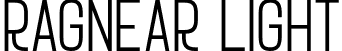 Ragnear Light font - RagnearLight-1G4BM.ttf