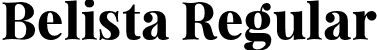 Belista Regular font - Belista.otf