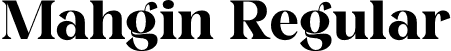 Mahgin Regular font - Mahgin.otf