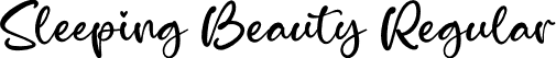 Sleeping Beauty Regular font - Sleeping Beauty.otf