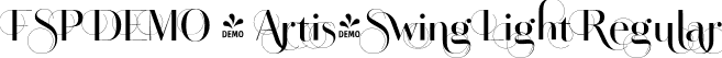 FSP DEMO - Artis-Swing Light Regular font - Fontspring-DEMO-artis-swing-light.otf