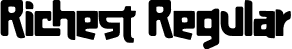 Richest Regular font - Richest Font.ttf