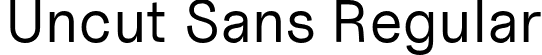 Uncut Sans Regular font - Uncut-Sans-Regular.otf