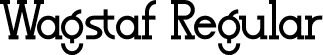 Wagstaf Regular font - Wagstaf.otf