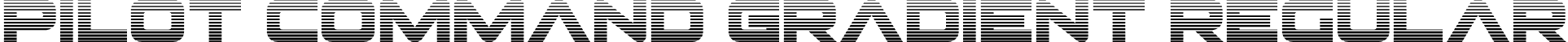 Pilot Command Gradient Regular font - PilotCommandGradient-rgeJK.otf