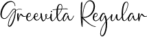 Greevita Regular font - Greevita.otf