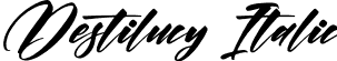 Destilucy Italic font - Destilucy-Italic.otf