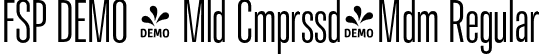 FSP DEMO - Mld Cmprssd-Mdm Regular font - Fontspring-DEMO-molde-compressed-medium.otf