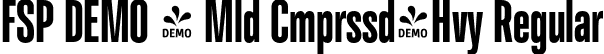 FSP DEMO - Mld Cmprssd-Hvy Regular font - Fontspring-DEMO-molde-compressed-heavy.otf