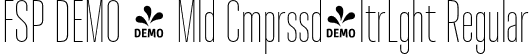 FSP DEMO - Mld Cmprssd-ltrLght Regular font - Fontspring-DEMO-molde-compressed-ultralight.otf