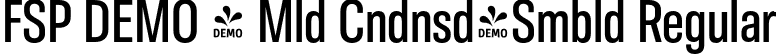 FSP DEMO - Mld Cndnsd-Smbld Regular font - Fontspring-DEMO-molde-condensed-semibold.otf