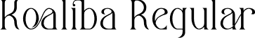 Koaliba Regular font - Koaliba.otf