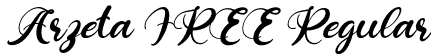 Arzeta FREE Regular font - Arzeta FREE.otf