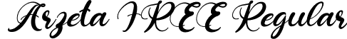 Arzeta FREE Regular font - Arzeta FREE.ttf