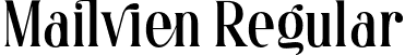 Mailvien Regular font - Mailvien-Regular.otf