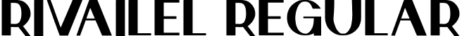 rivailel Regular font - rivailel.otf