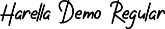 Harella Demo Regular font - HarellaDemoRegular.ttf