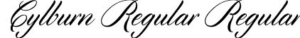 Cylburn Regular Regular font - Cylburn.ttf