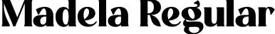 Madela Regular font - Madela.otf