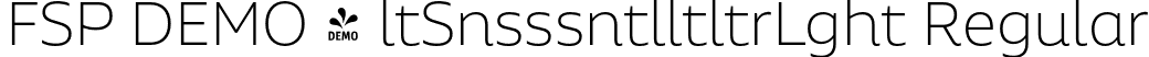 FSP DEMO - ltSnsssntlltltrLght Regular font - Fontspring-DEMO-aaltosansessentialalt-ultralight.otf