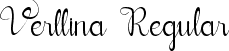 Verllina Regular font - Verllina.otf