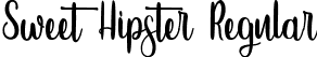 Sweet Hipster Regular font - Sweet Hipster.ttf