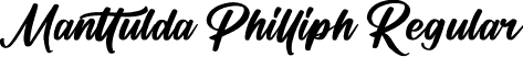 Manttulda Philliph Regular font - Manttulda Philliph.ttf