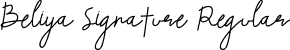 Beliya Signature Regular font - BeliyaSignature.otf