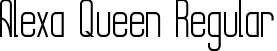 Alexa Queen Regular font - Alexa Queen.ttf