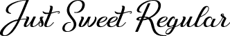 Just Sweet Regular font - Just Sweet Demo.ttf