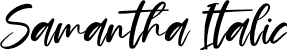 Samantha Italic font - Samantha Italic.ttf