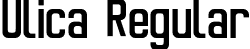 Ulica Regular font - Ulica-Regular.otf