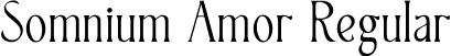 Somnium Amor Regular font - SomniumAmor-vmja9.otf