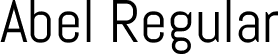 Abel Regular font - Abel-Regular.ttf