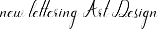 new lettering Art Design font - new lettering.ttf