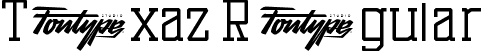 Texaz Regular font - texaz-regular.otf