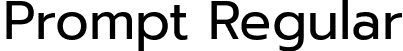 Prompt Regular font - Prompt-Regular.ttf