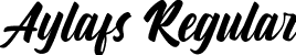 Aylafs Regular font - Aylafs-ywA4e.ttf