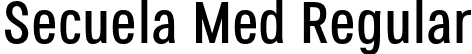 Secuela Med Regular font - Secuela-Medium.otf