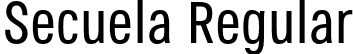 Secuela Regular font - Secuela-Regular.otf