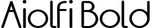 Aiolfi Bold font - AiolfiSans-Bold.ttf