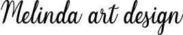 Melinda art design font - melinda.otf