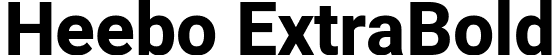 Heebo ExtraBold font - Heebo-ExtraBold.ttf