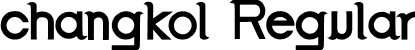 changkol Regular font - changkol.otf